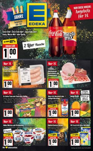 Edeka Prospekt Alle Angebote aus den neuen Edeka Prospekten!