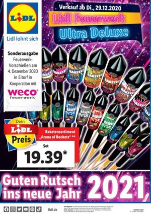 Lidl Silvester Prospekt ab 29. Dezember 2020 | Onlineprospekte